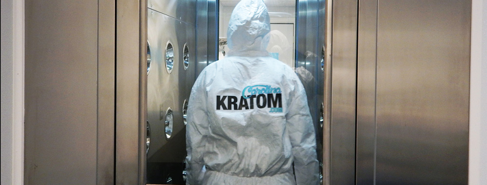 Clean room at Carolina Kratom